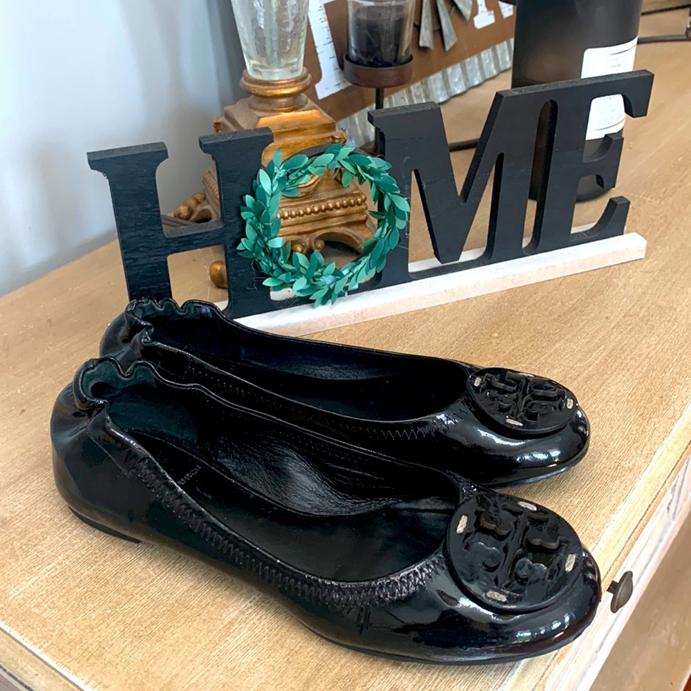 Black Tory Burch Flats size 6M